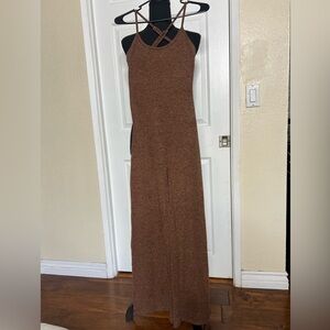 SHEIN Backless Criss Cross Spaghetti Strap Jumpsuit